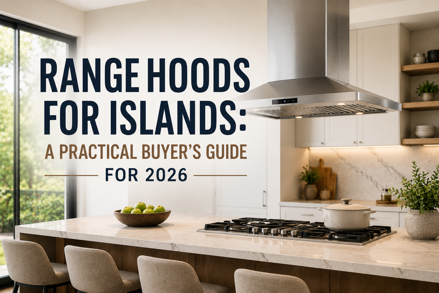 Range Hoods for Islands: A Practical Buyer's Guide for 2026