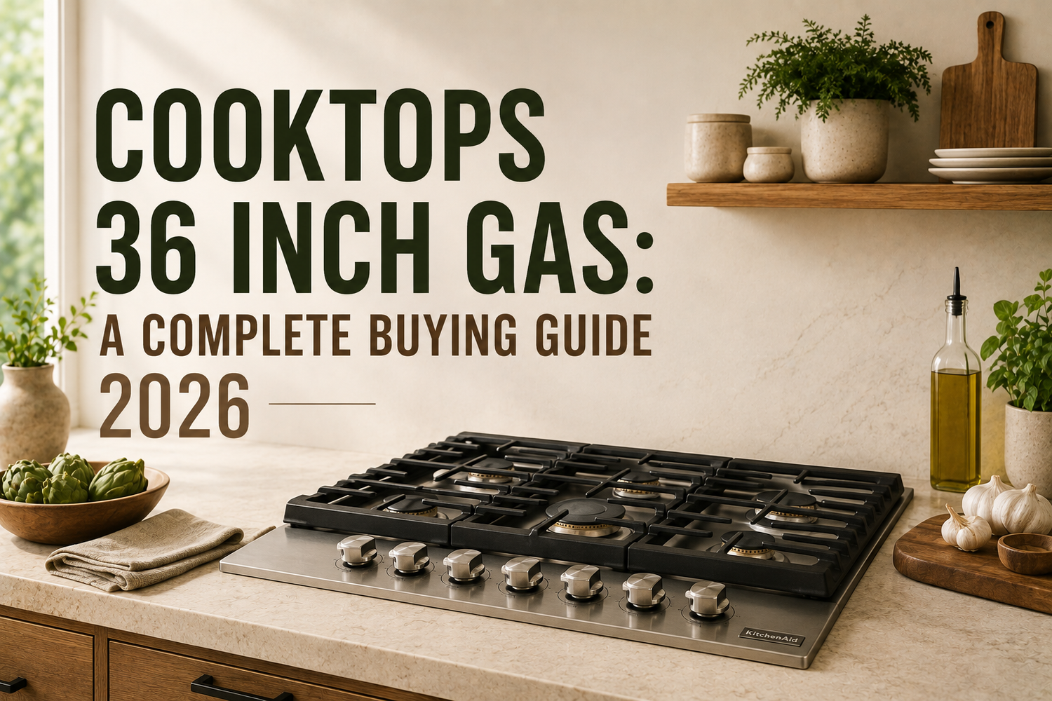 Cooktops 36 Inch Gas: A Complete Buying Guide 2026
