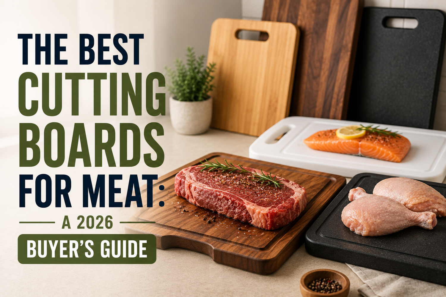 The Best Cutting Boards for Meat: A 2026 Buyer's Guide