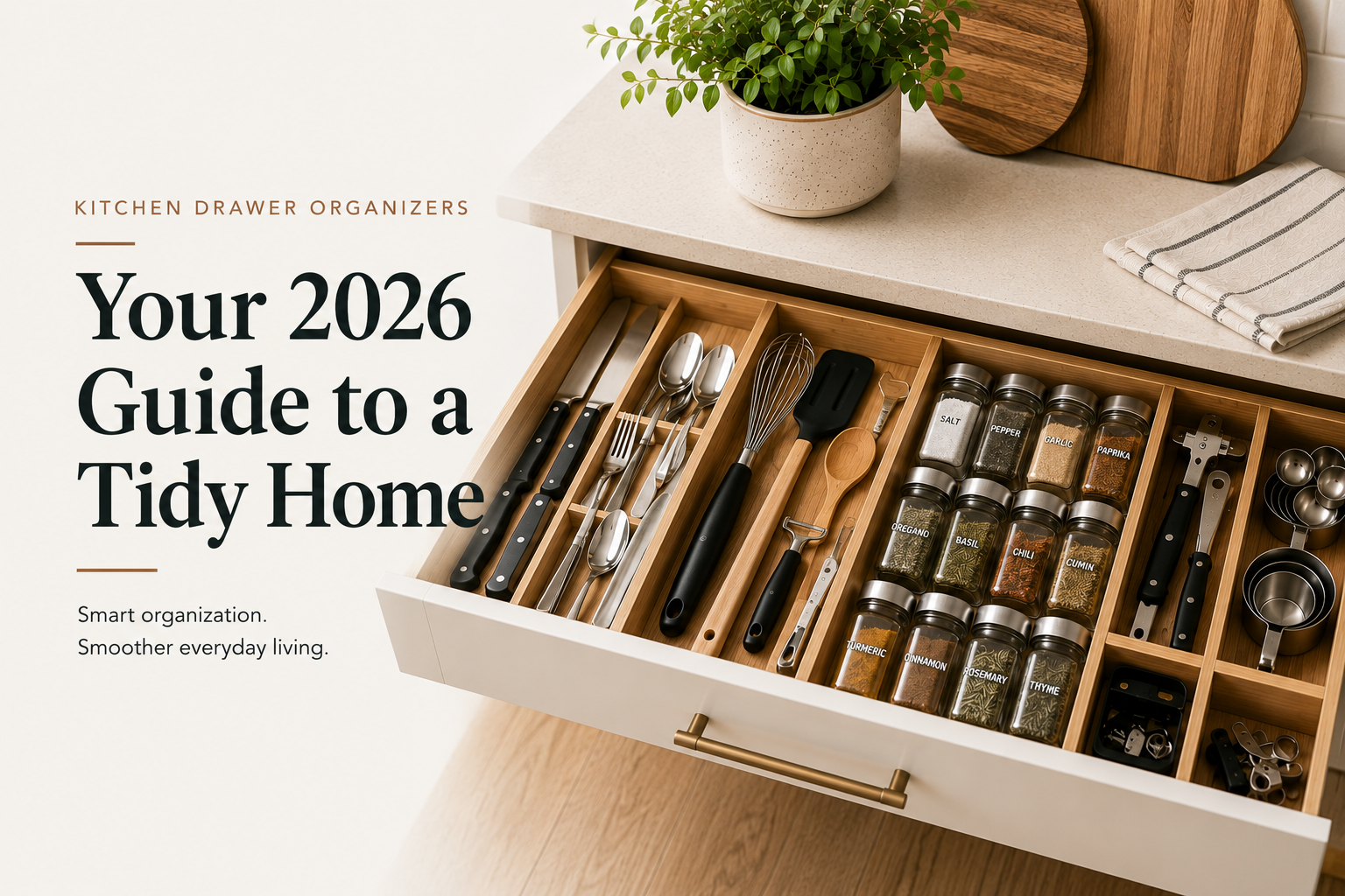 Kitchen Drawer Organizers: Your 2026 Guide to a Tidy Home