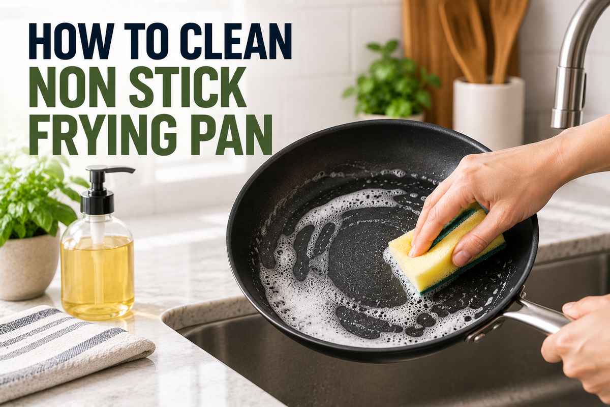 How to Clean Non Stick Frying Pan