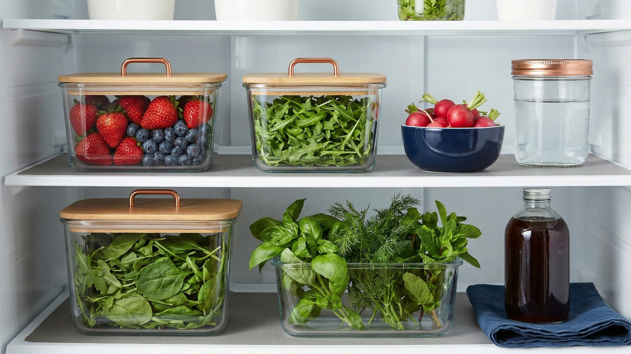 How to Choose Produce Storage Containers for Your Fridge