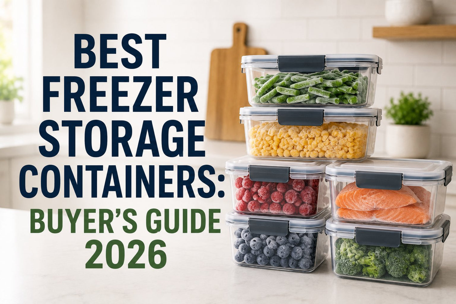 Best Freezer Storage Containers: Buyer's Guide 2026