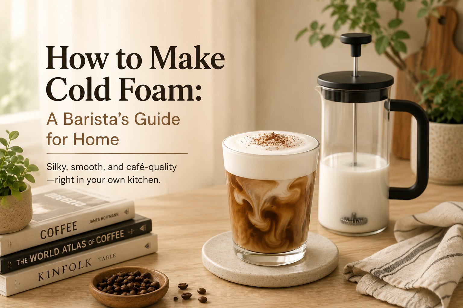 How to Make Cold Foam: A Barista's Guide for Home