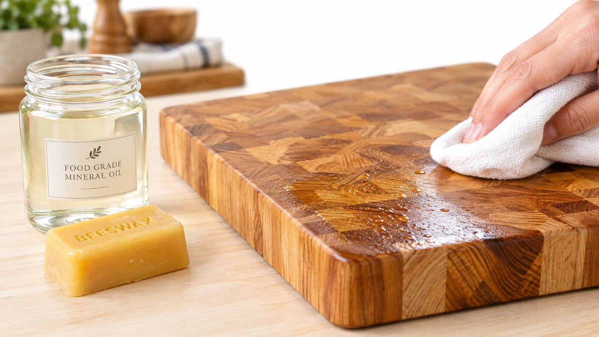 How to Season Cutting Board