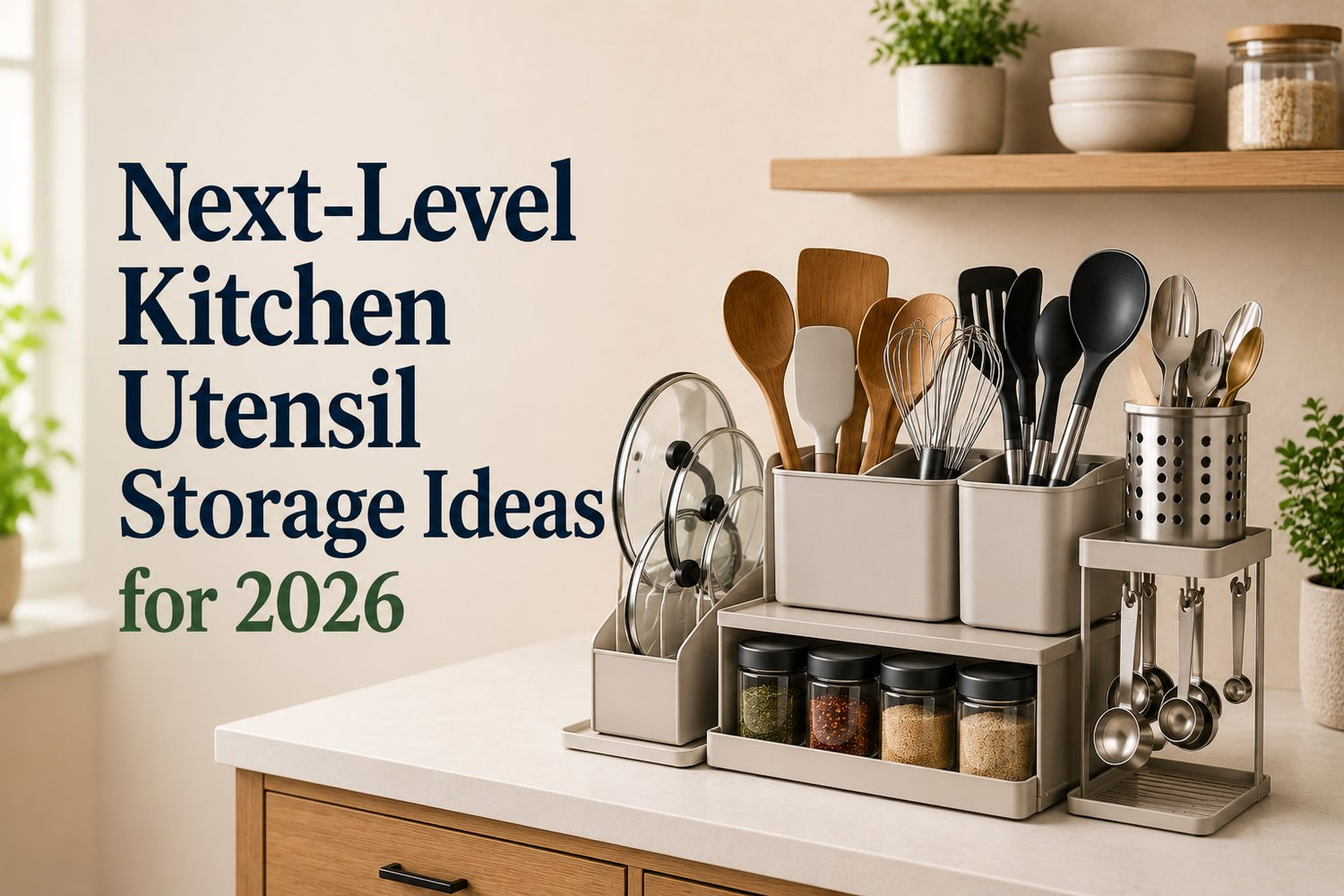 Next-Level Kitchen Utensil Storage Ideas for 2026