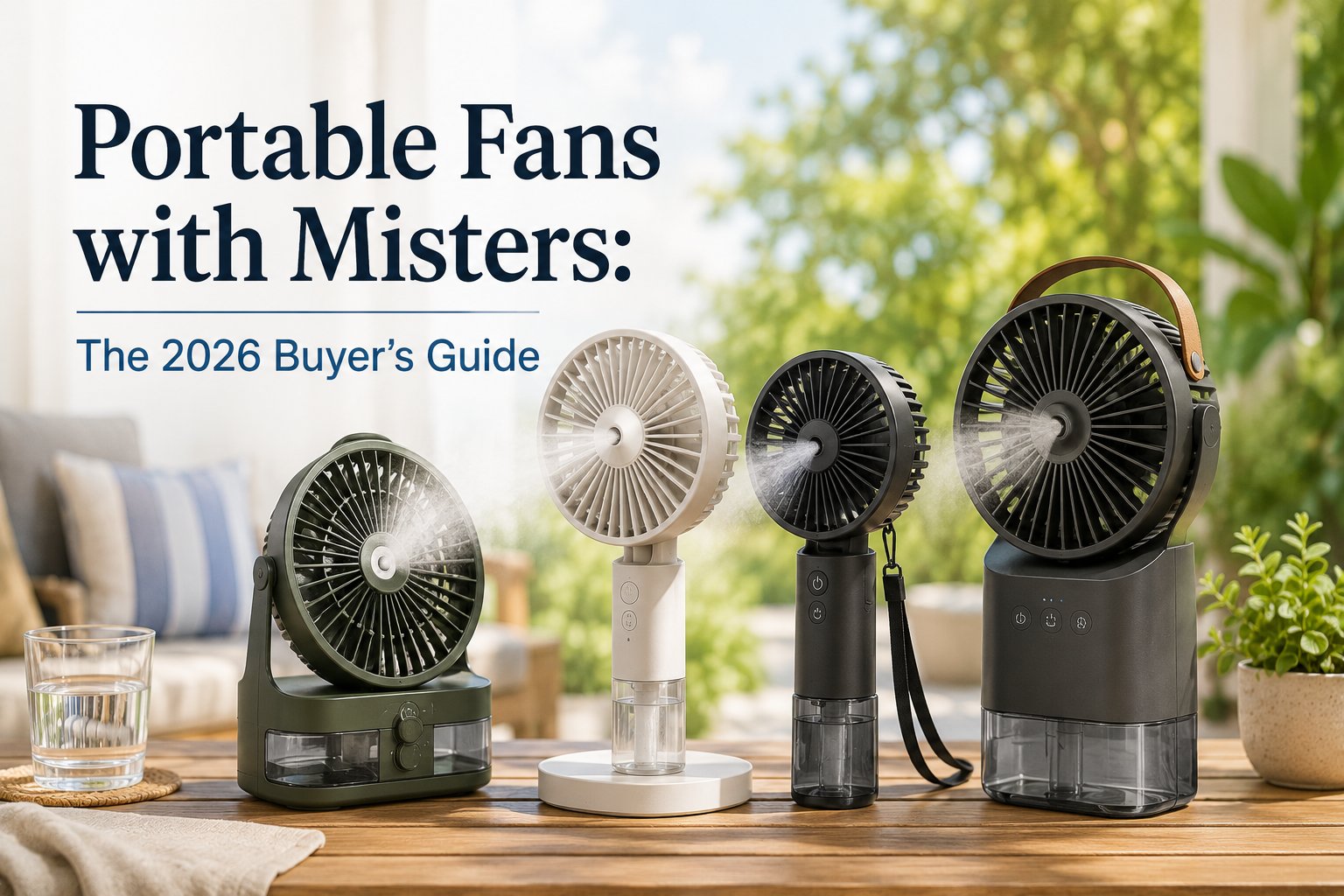Portable Fans with Misters: The 2026 Buyer's Guide