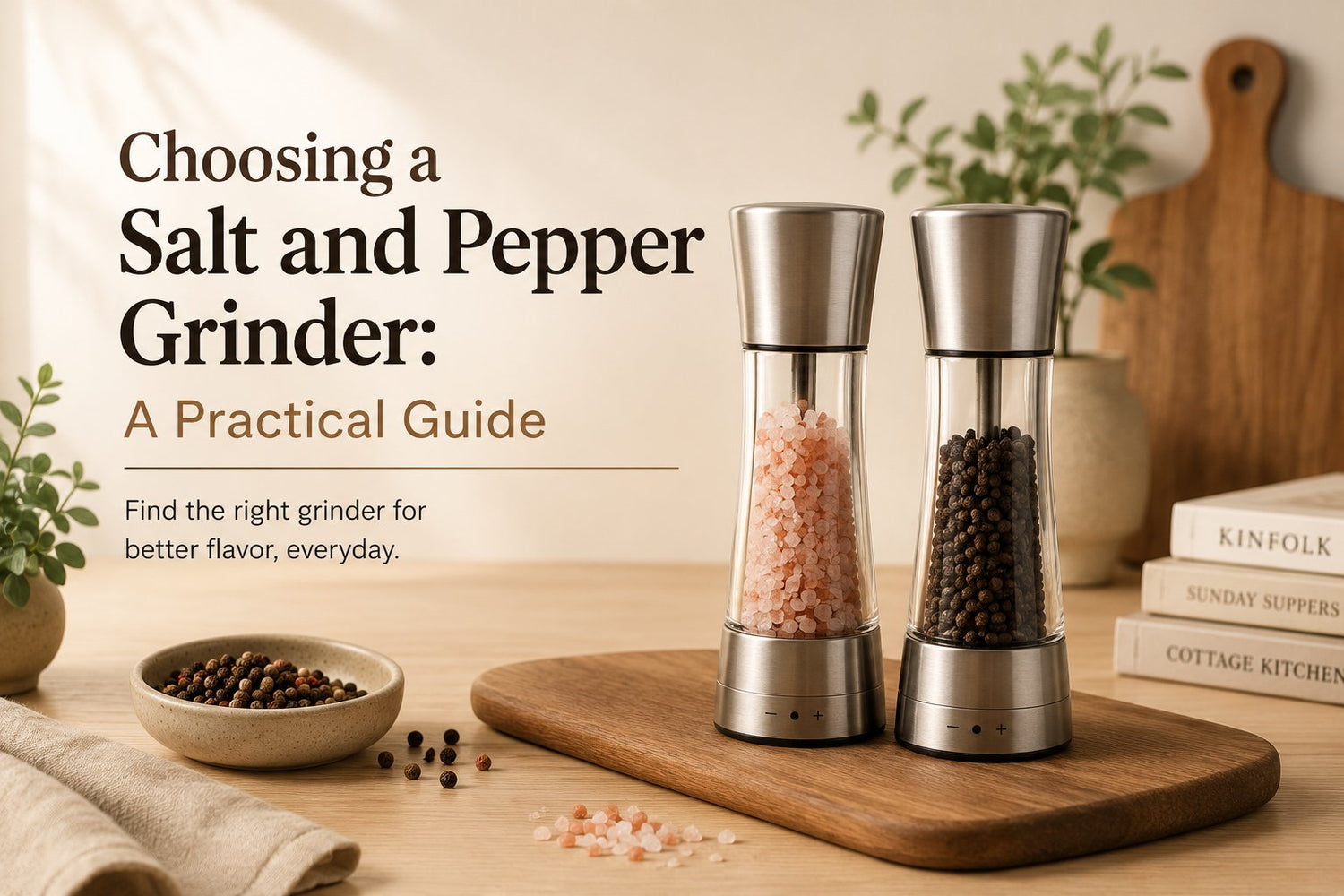 Choosing a Salt and Pepper Grinder: A Practical Guide