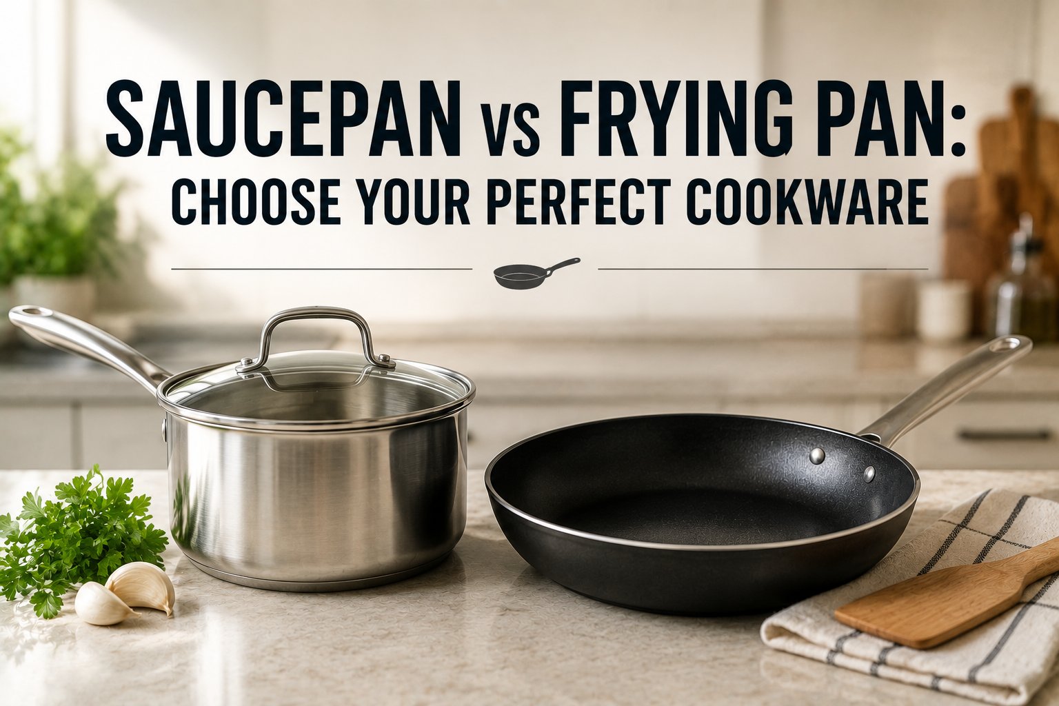 Saucepan vs Frying Pan: Choose Your Perfect Cookware