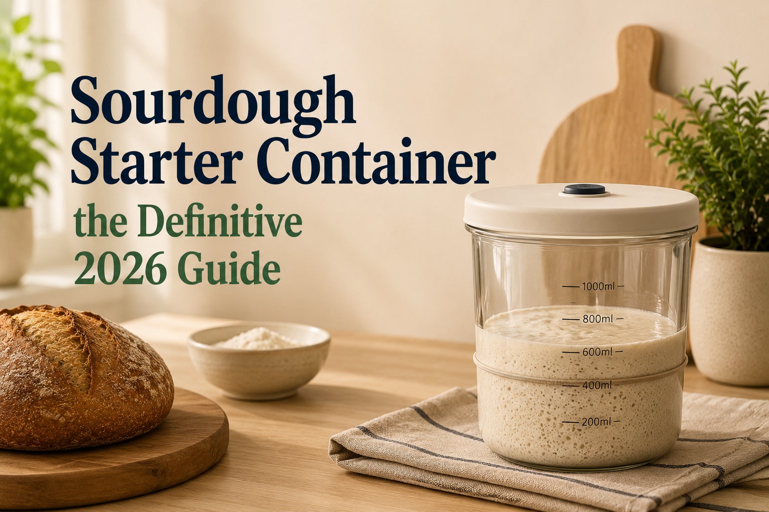 Sourdough Starter Container the Definitive 2026 Guide
