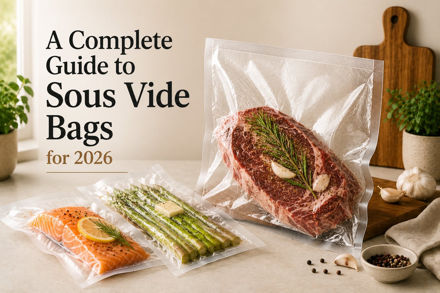 A Complete Guide to Sous Vide Bags for 2026
