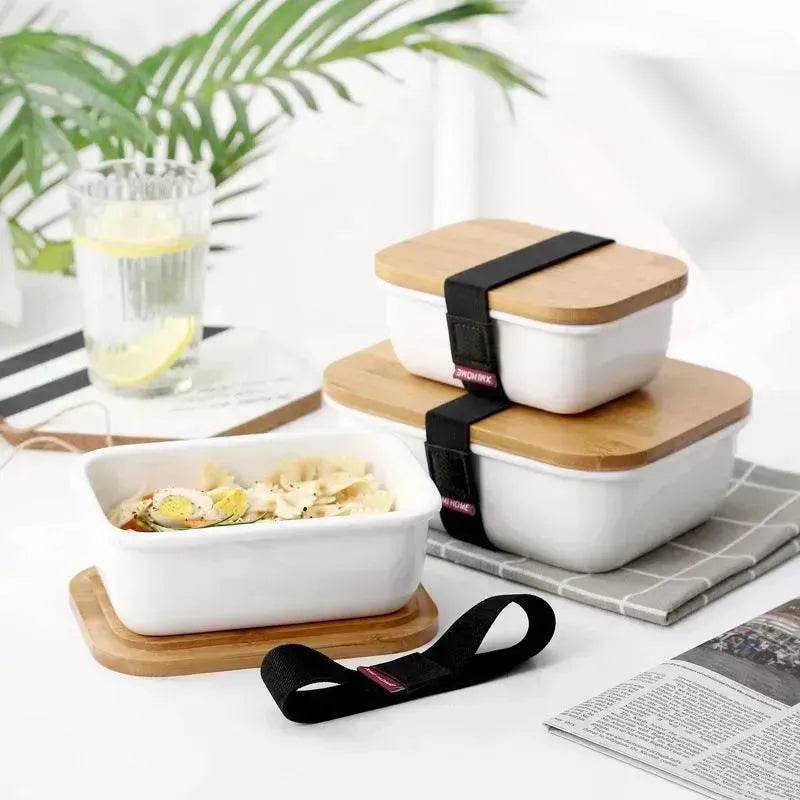 Ceramic Food Storage & Lunch Box with Lid
