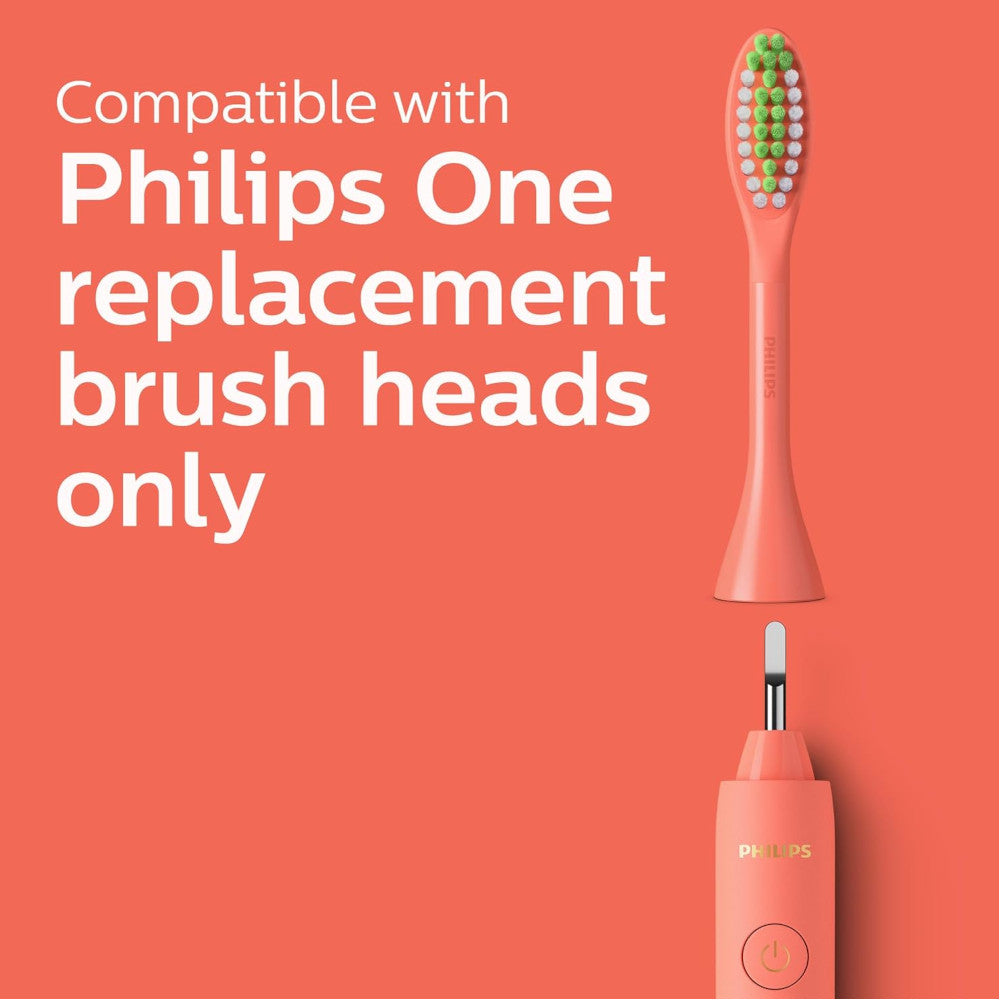 Philips Sonicare One Battery Toothbrush – HY1100/01, Coral