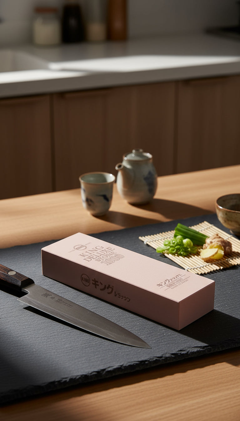 King Deluxe Whetstone – #1000 Medium Grit