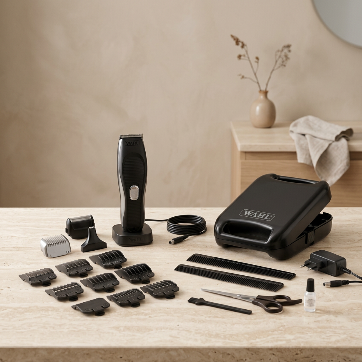 WAHL 3329 Clip N Shave Haircutting Kit