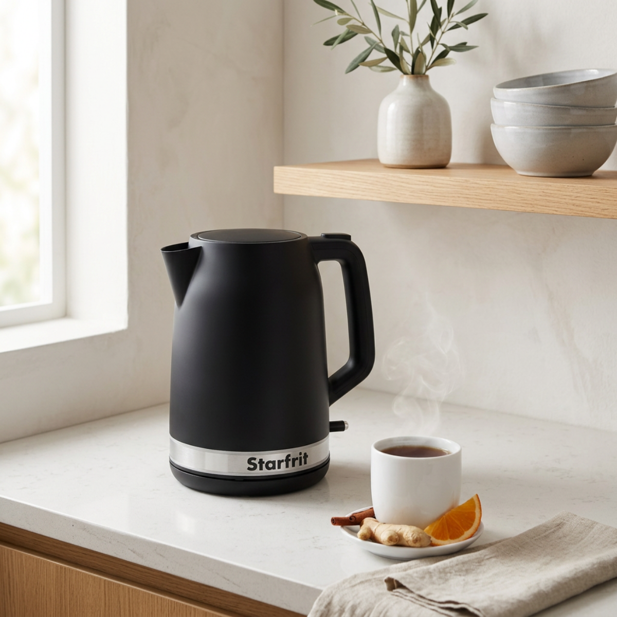 STARFRIT 024055 Electric Kettle Black