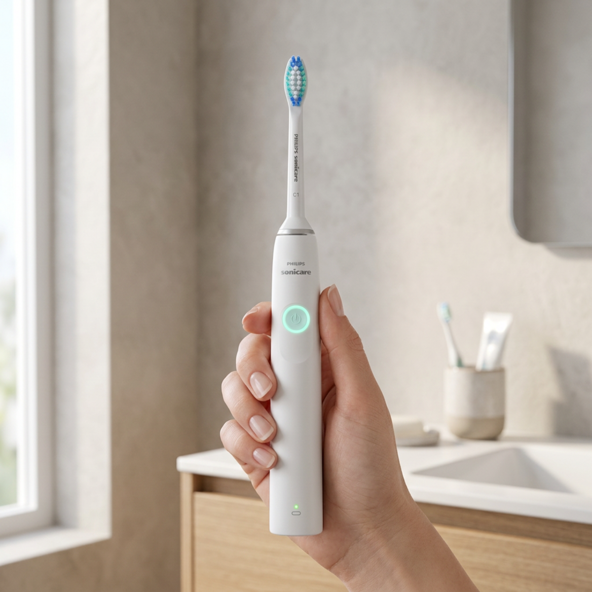 PHILIPS HX3641/02 1100 Series Sonic Electric Toothbrush