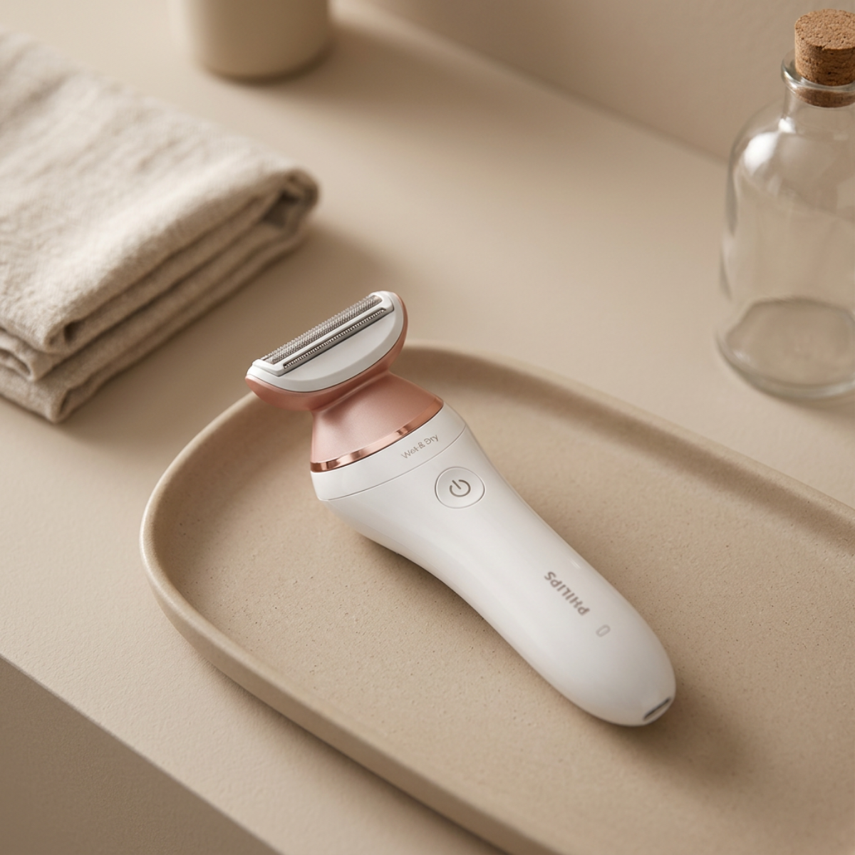 PHILIPS BRL146/00 Lady Shaver Series 6000 Cordless Shaver with Wet and Dry Use