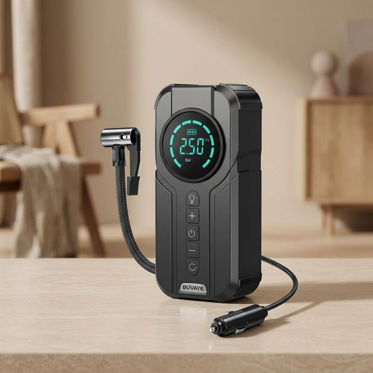 Portable 2-in-1 Air Compressor