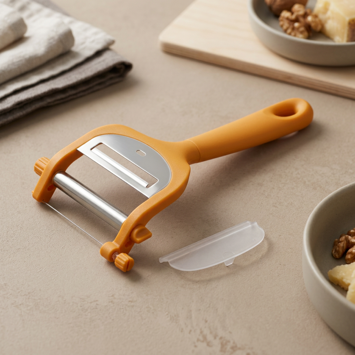 STARFRIT 92101 2-in-1 Adjustable Cheese Slicer