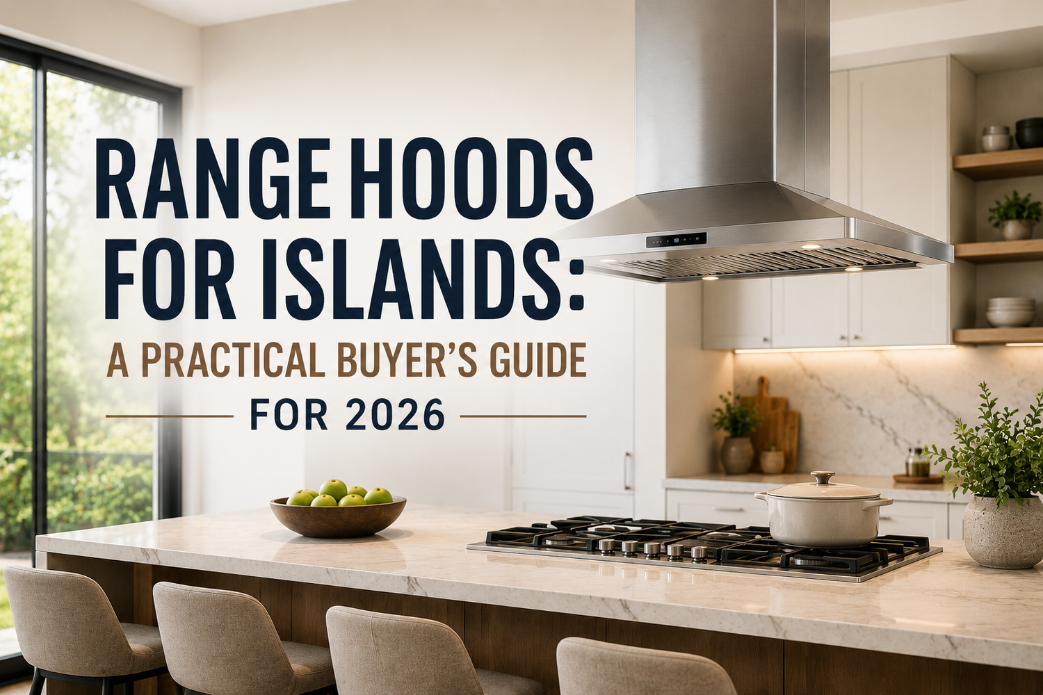 Range Hoods for Islands: A Practical Buyer's Guide for 2026
