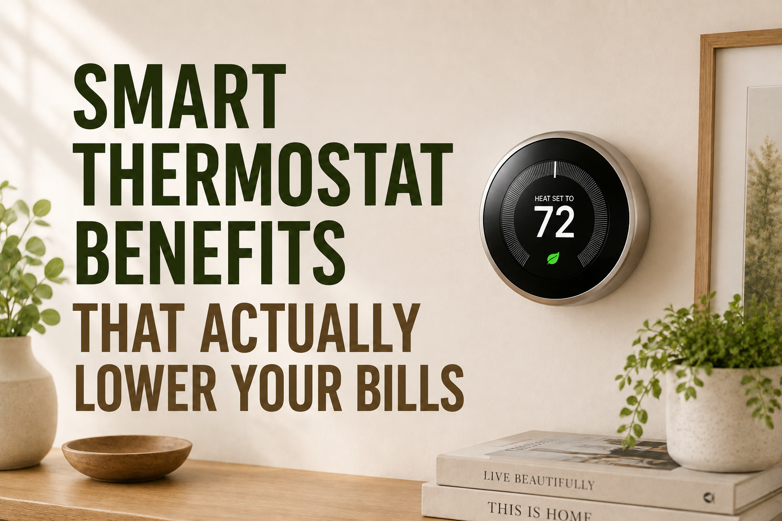 Smart Thermostat Benefits That Actually Lower Your Bills