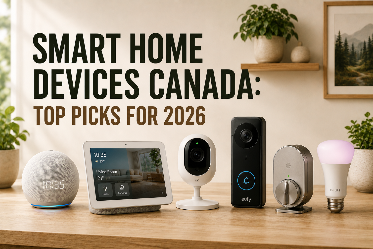 Smart Home Devices Canada: Top Picks for 2026