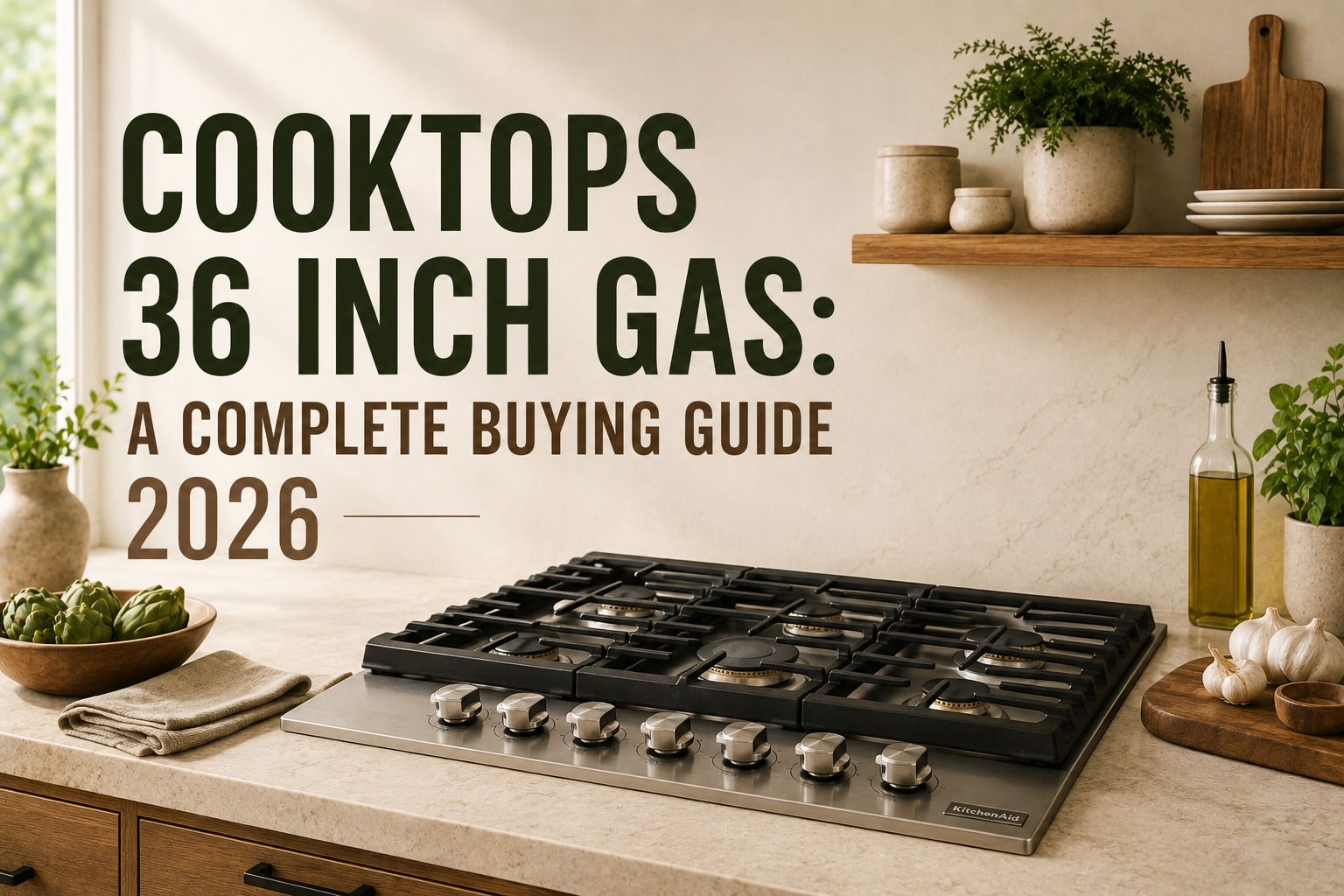 Cooktops 36 Inch Gas: A Complete Buying Guide 2026