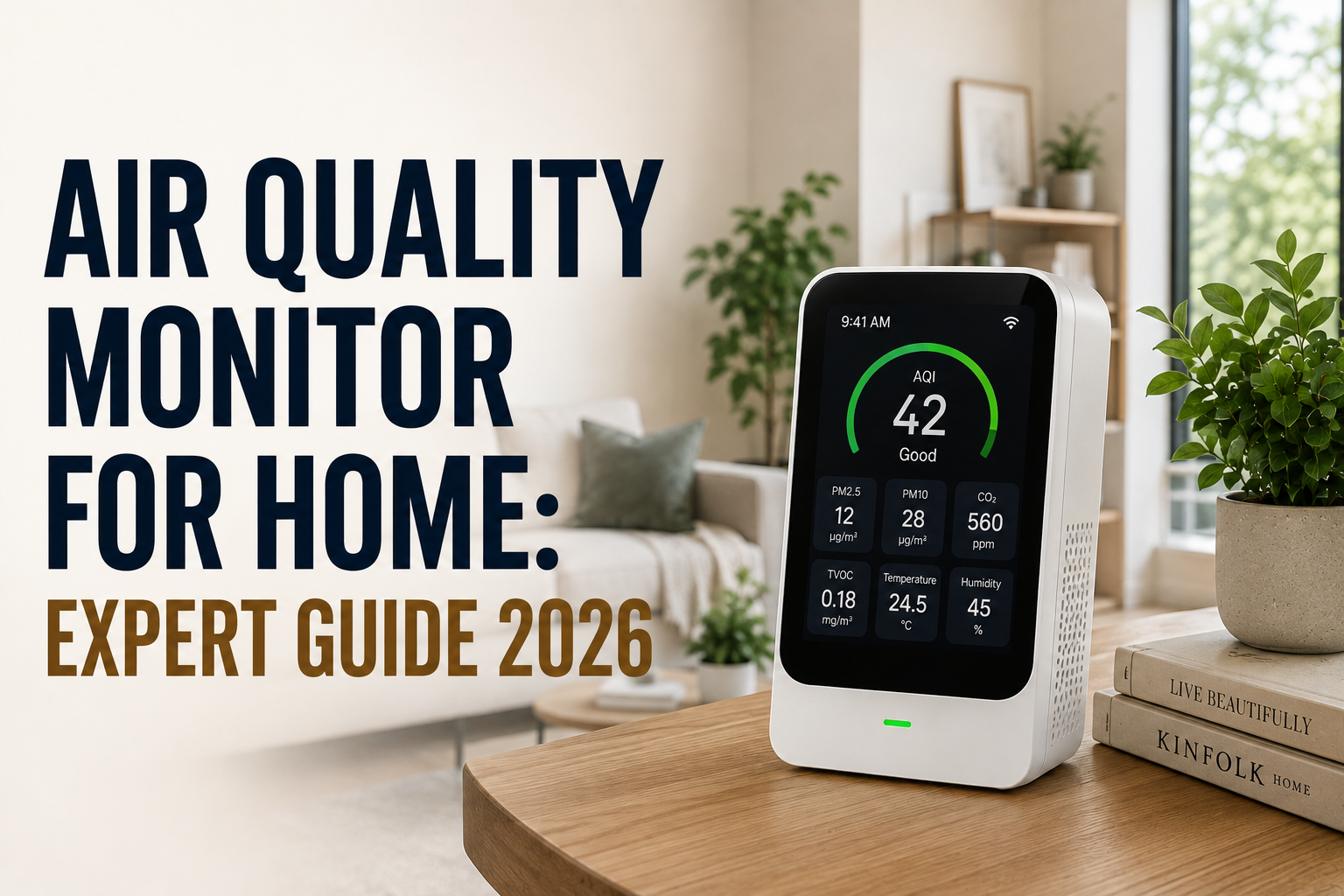 Air Quality Monitor for Home: Expert Guide 2026