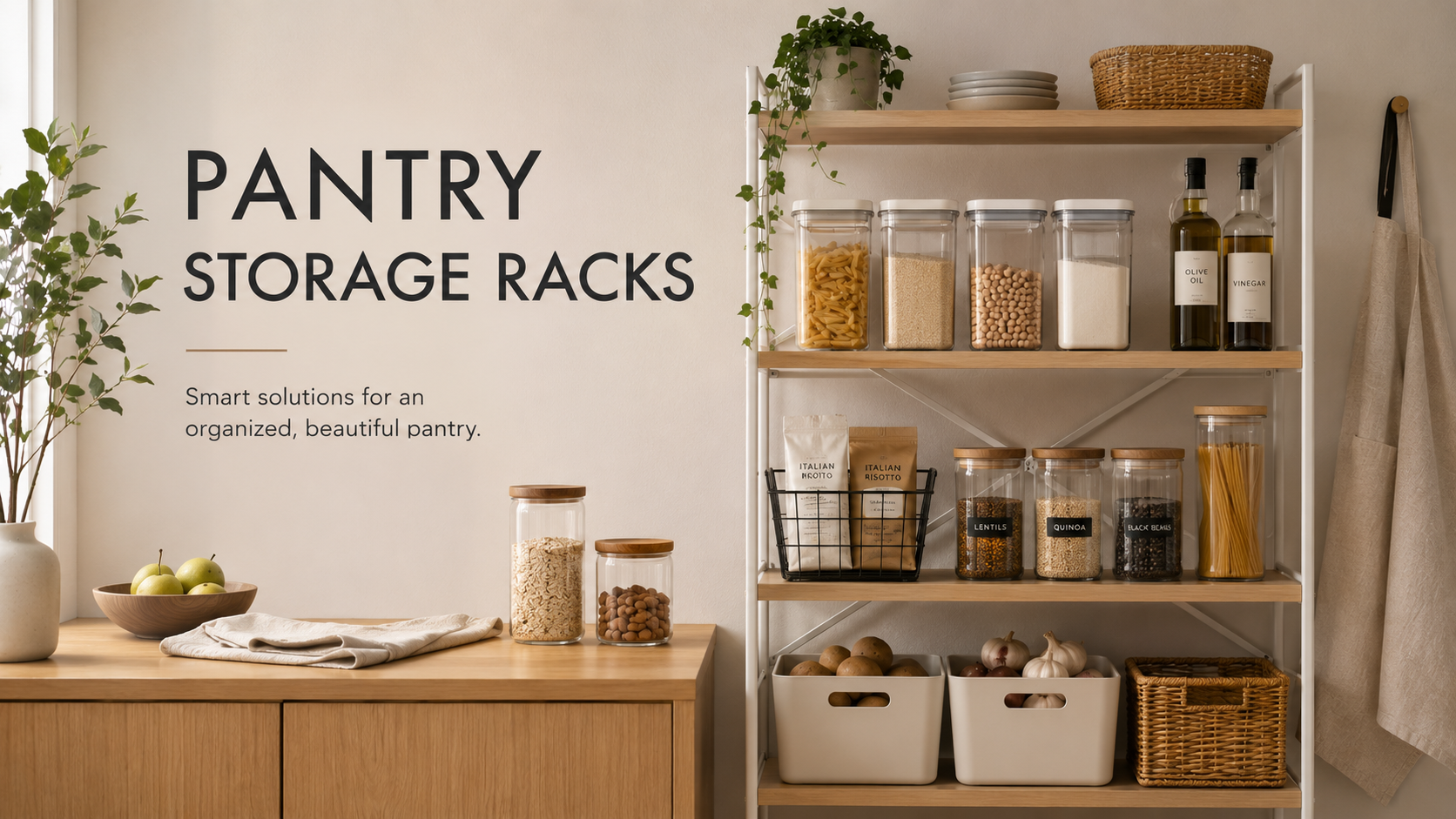 Maximize Space with Pantry Storage Racks