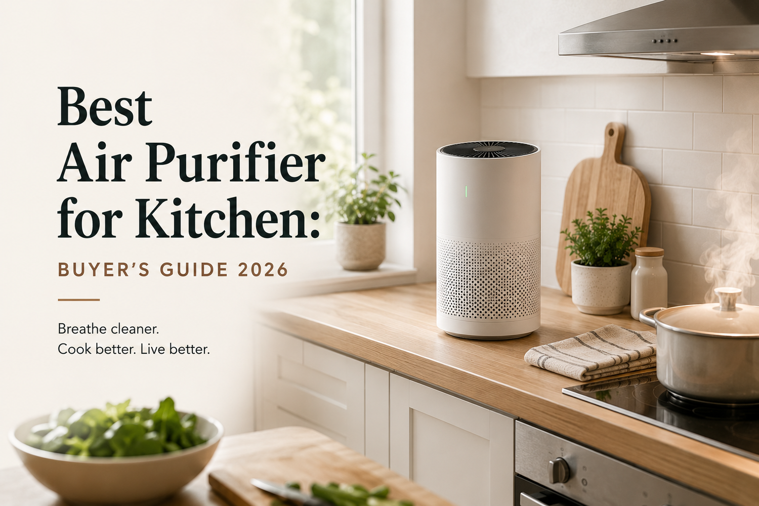 Best Air Purifier for Kitchen: Buyer's Guide 2026