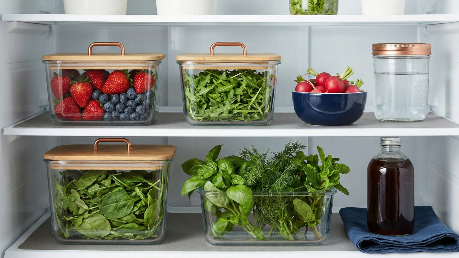 How to Choose Produce Storage Containers for Your Fridge