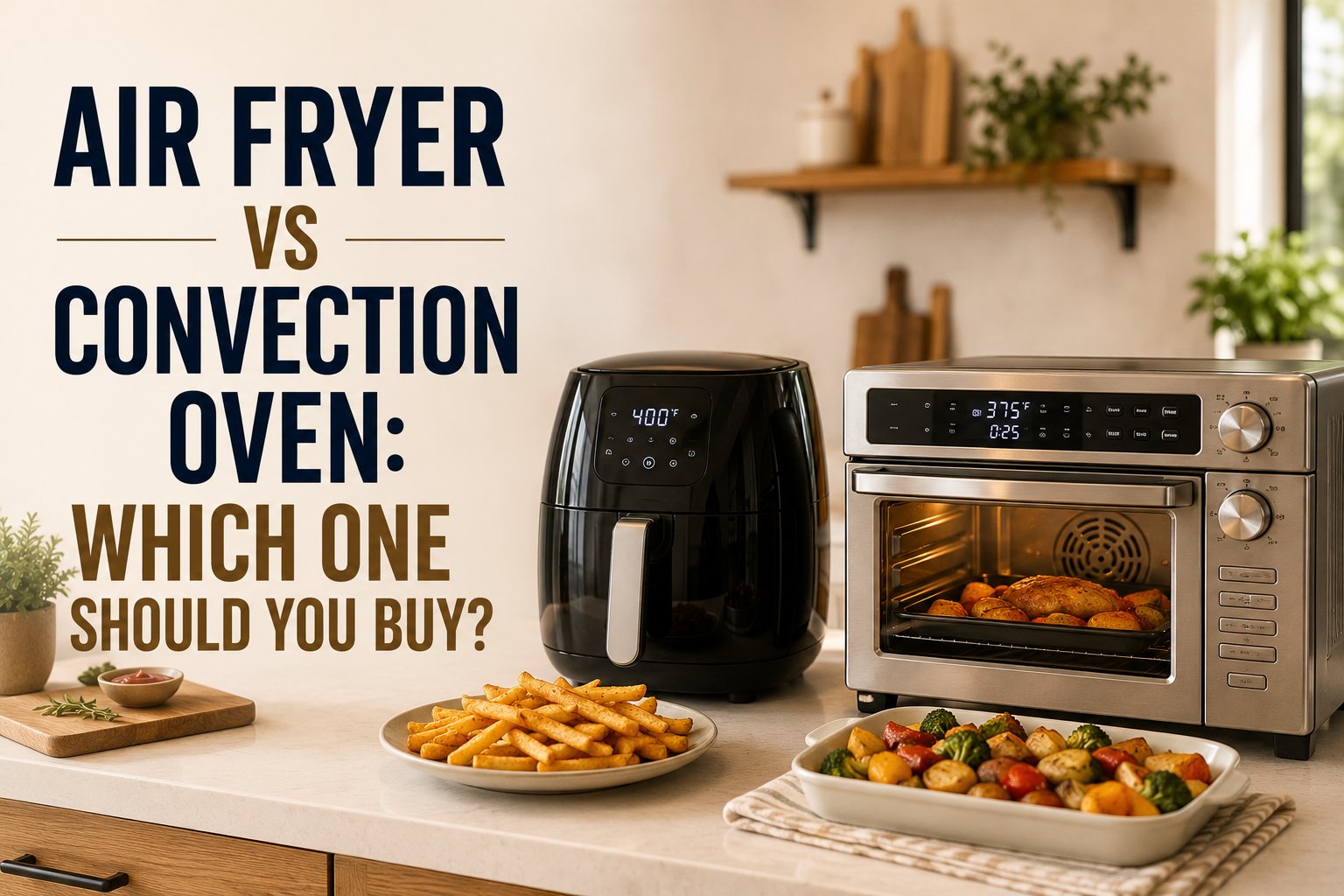 Air Fryer vs Convection Oven: Which One Should You Buy?