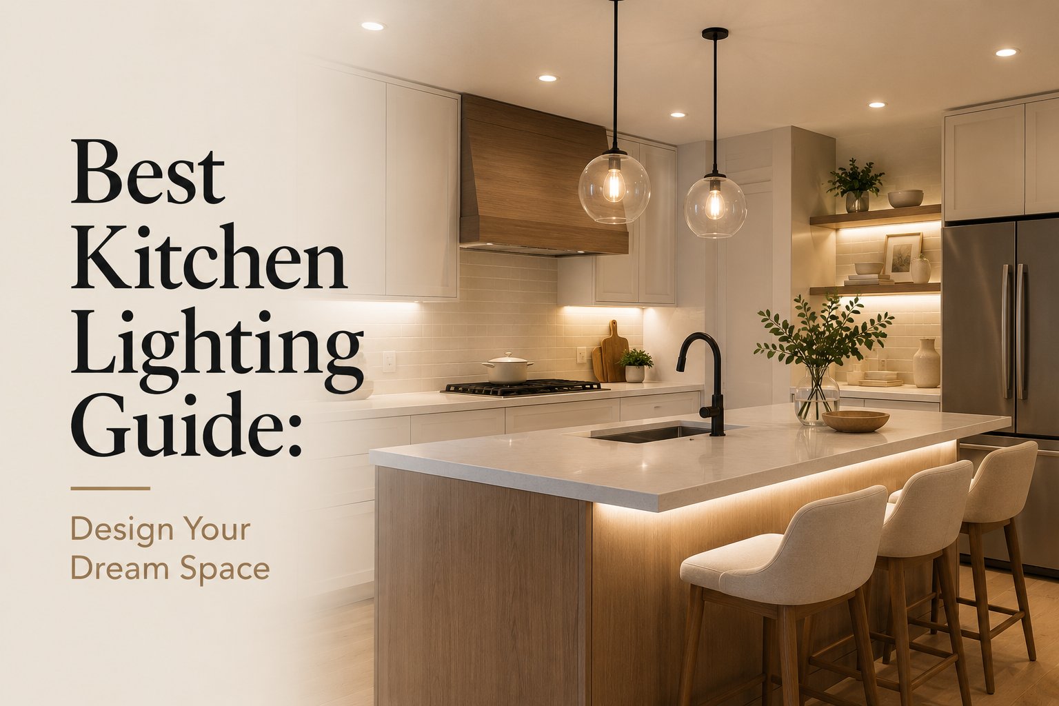 Best Kitchen Lighting Guide: Design Your Dream Space