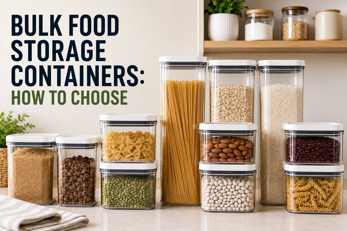 Bulk Food Storage Containers: How to Choose