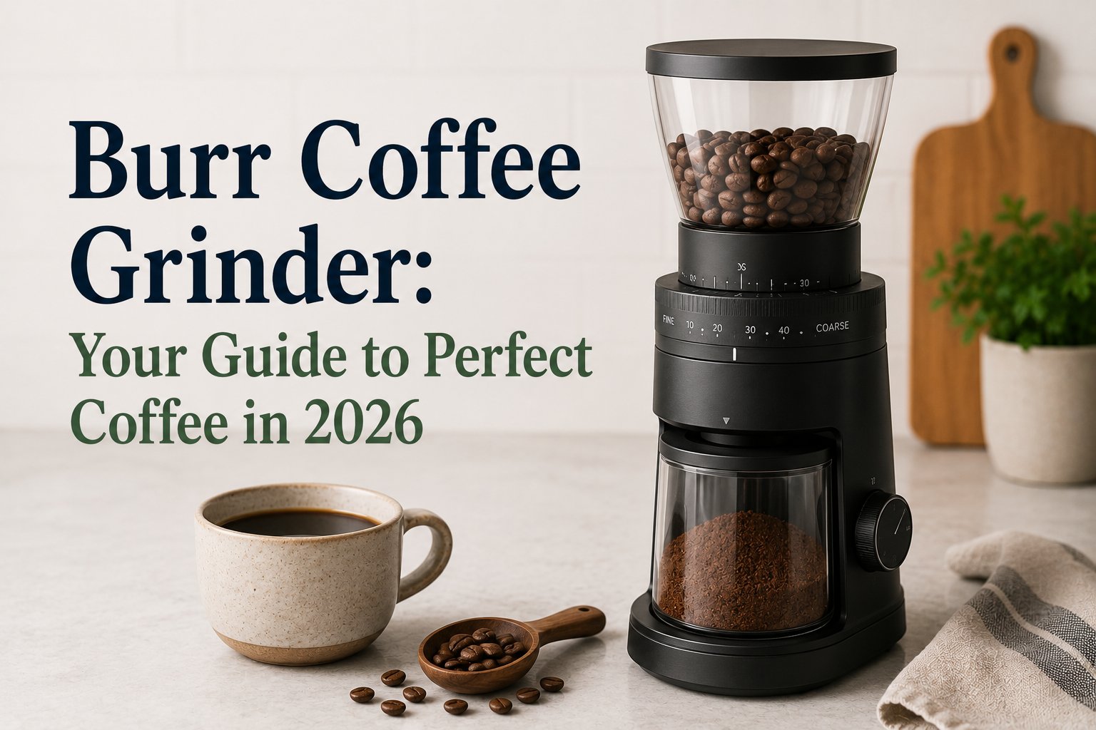 Burr Coffee Grinder: Your Guide to Perfect Coffee in 2026