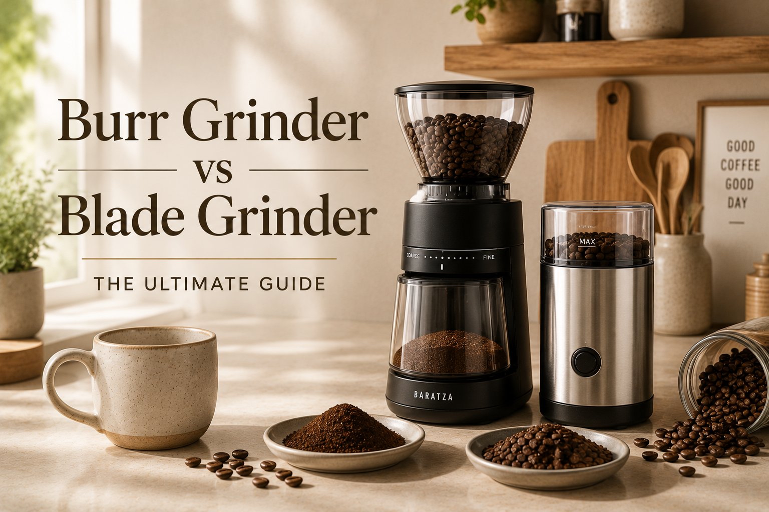 Burr Grinder vs Blade Grinder: The Ultimate Guide