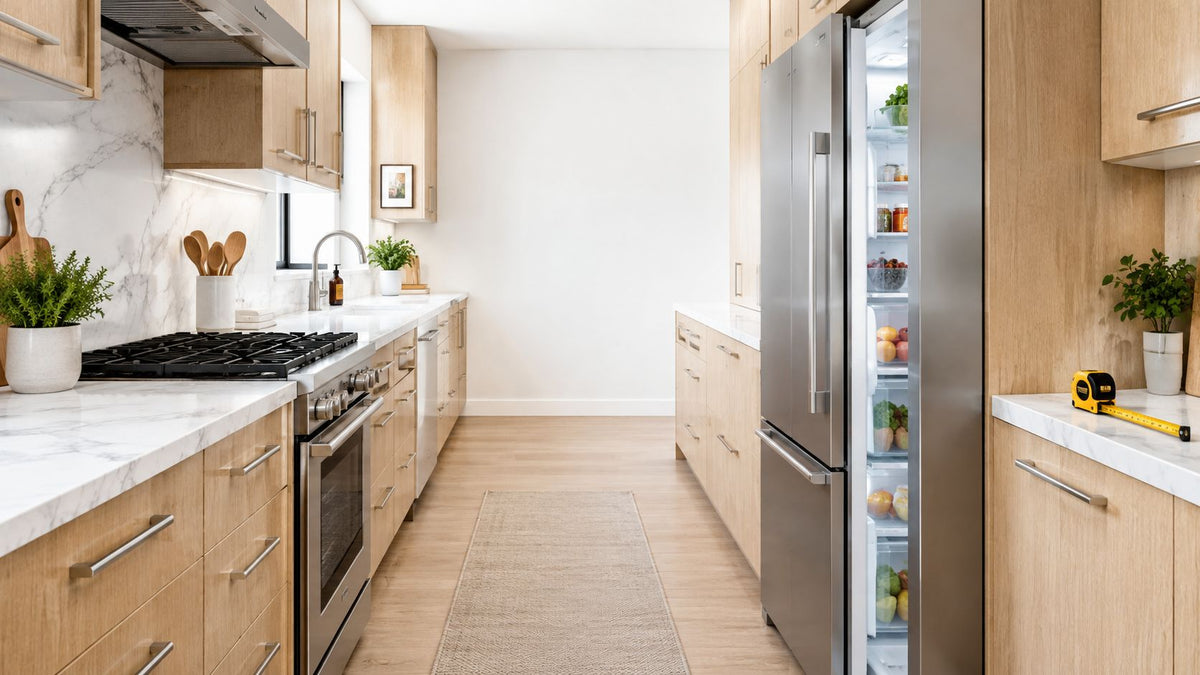 Countertop Depth Fridge Guide for Real Kitchens