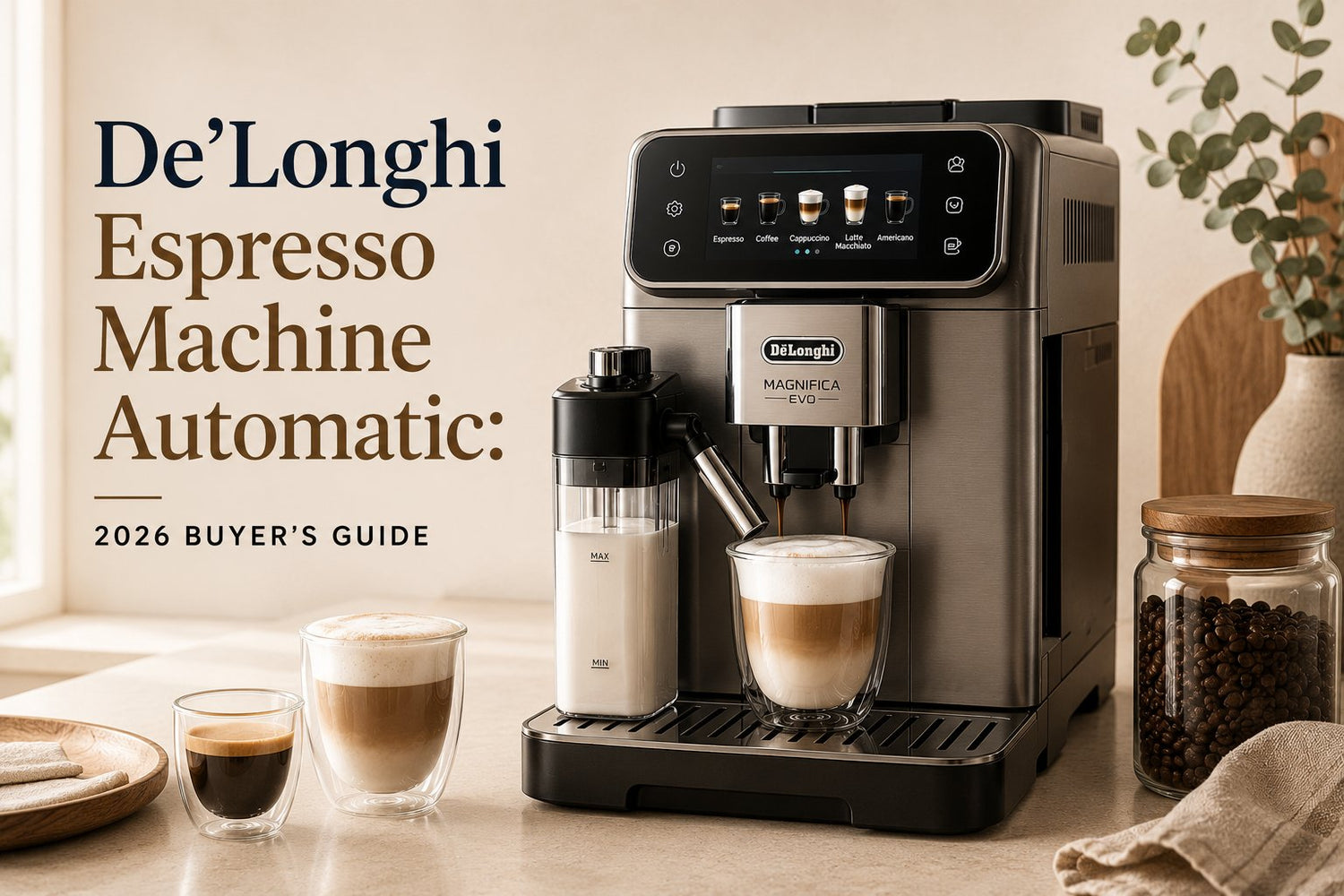 De'Longhi Espresso Machine Automatic: 2026 Buyer's Guide