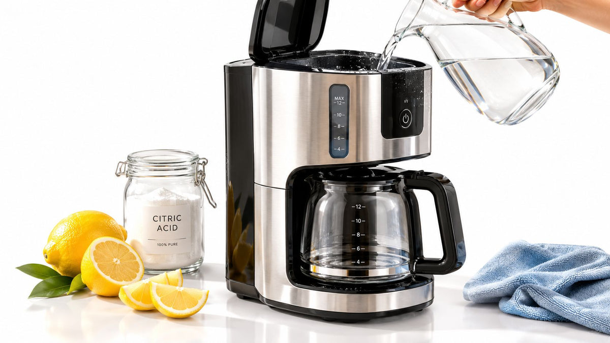 How to Clean a Coffee Maker Without Harsh Chemicals