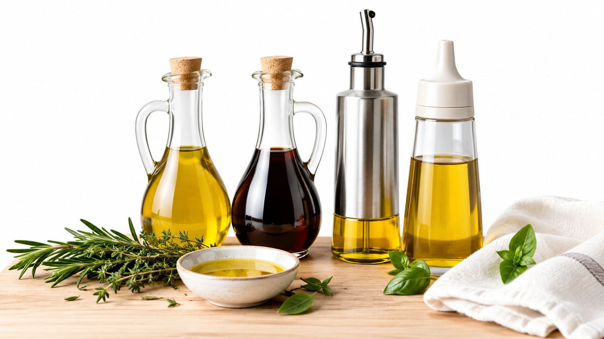 Oil & Vinegar Bottles Buying and Care Guide for Home Cooks