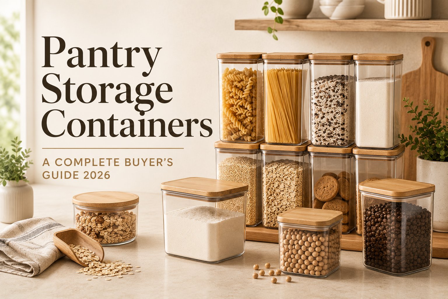 Pantry Storage Containers: A Complete Buyer's Guide 2026