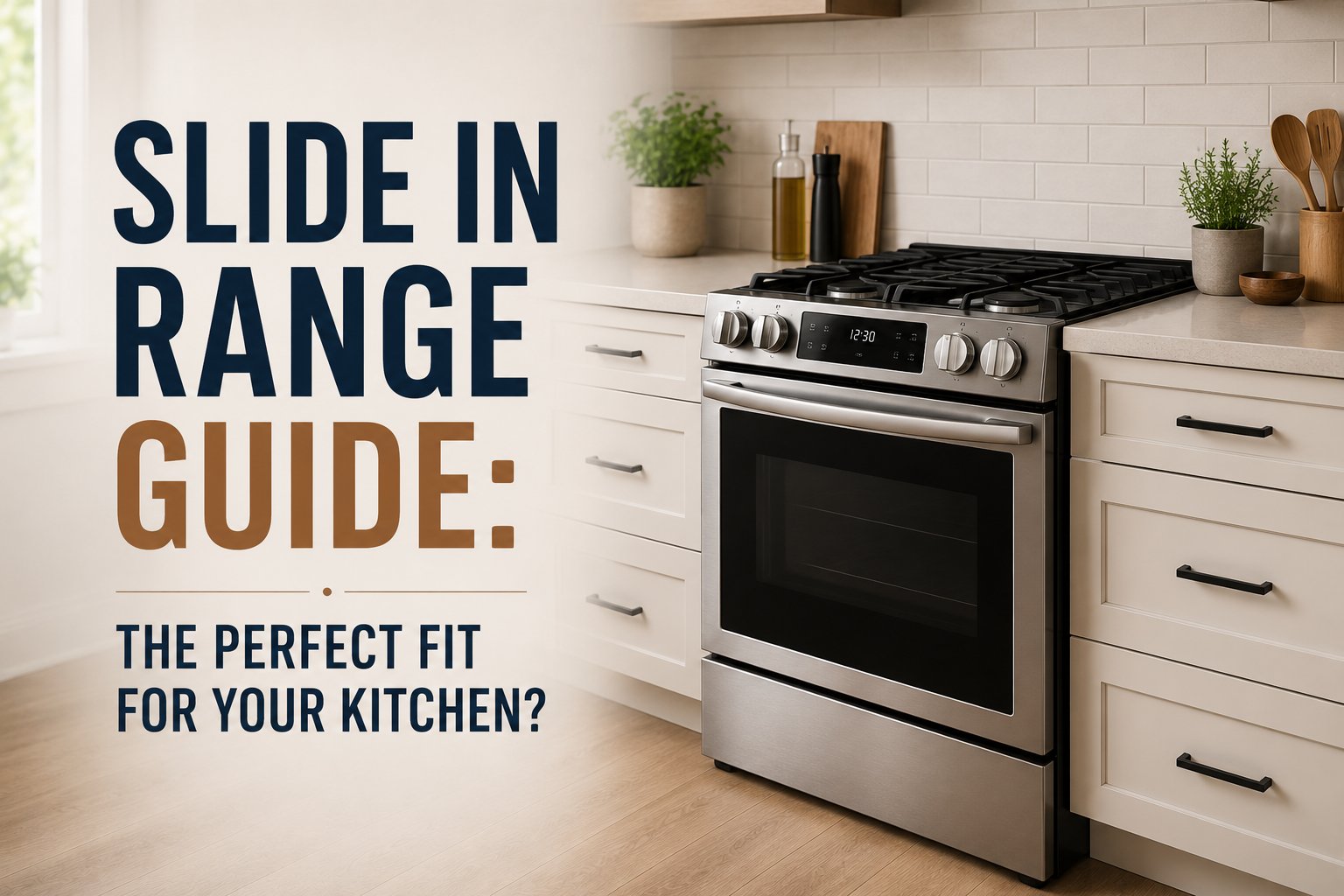 Slide in Range Guide: The Perfect Fit for Your Kitchen?