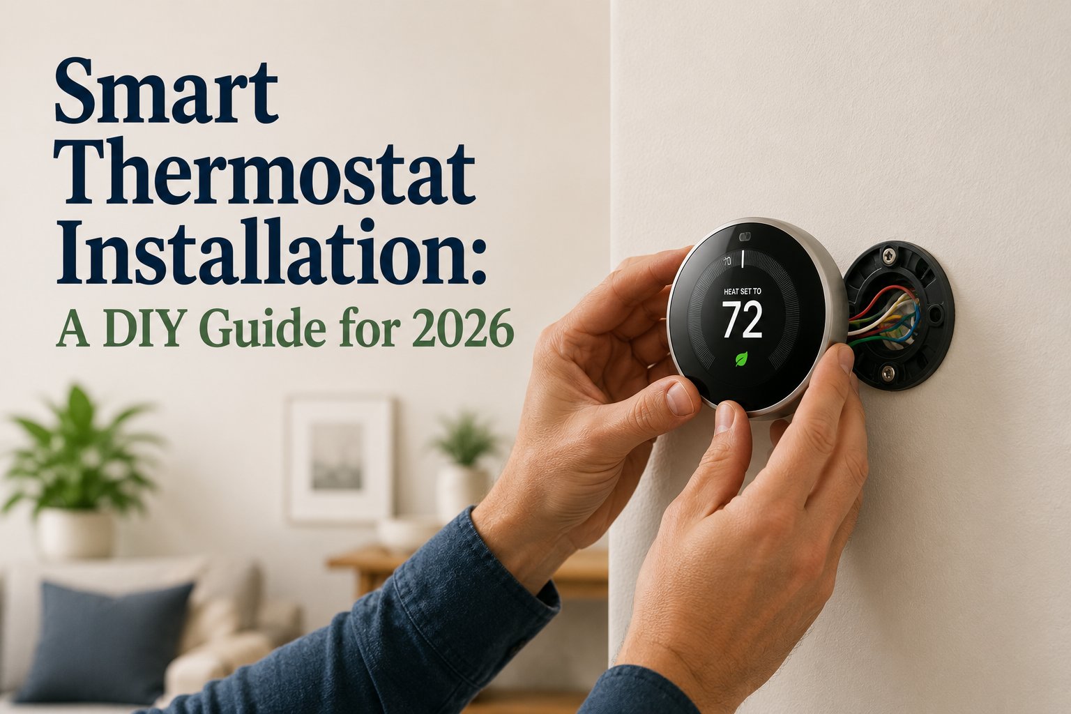 Smart Thermostat Installation: A DIY Guide for 2026