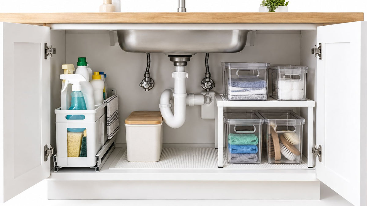 Under Sink Storage Containers That Actually Fit