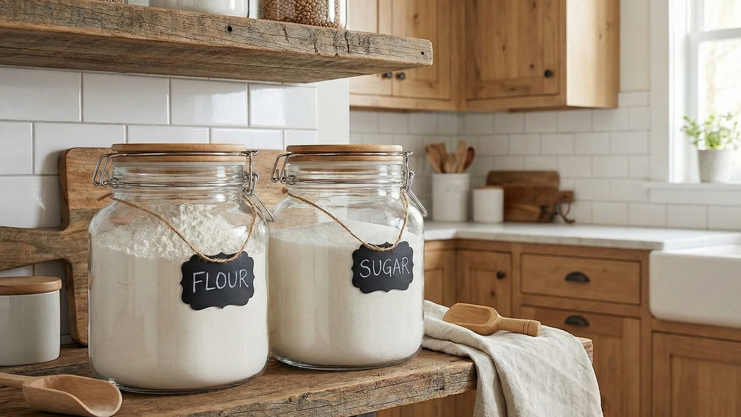 Flour & Sugar Canisters