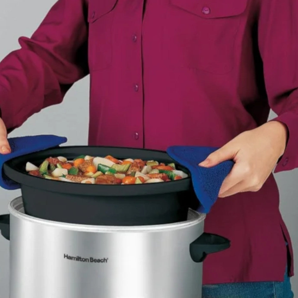 Hamilton Beach Oval Slow Cooker – 4QT, 33140VCR