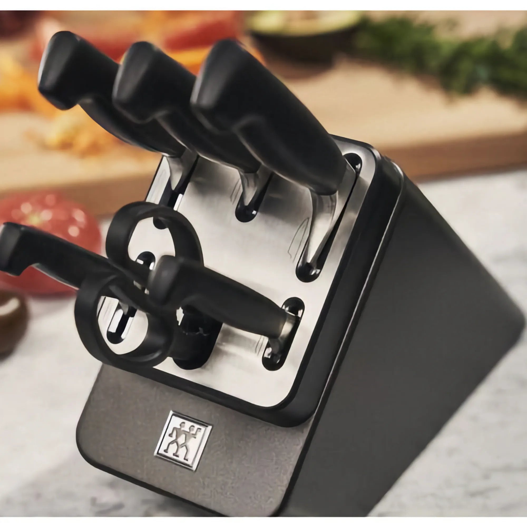 Zwilling 7-Piece Knife Block Set With Sharpener