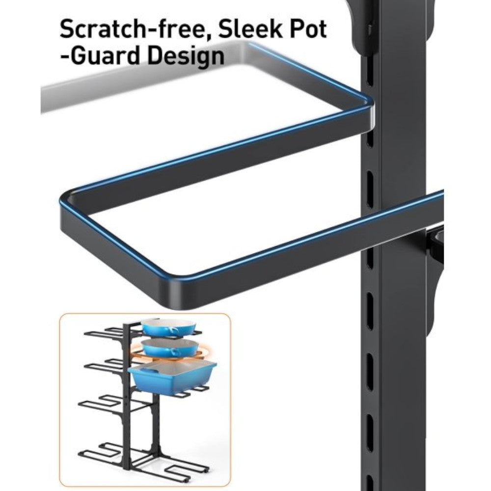 Ordora Pots & Pans Organizer – 4D-21H, 21-Inch