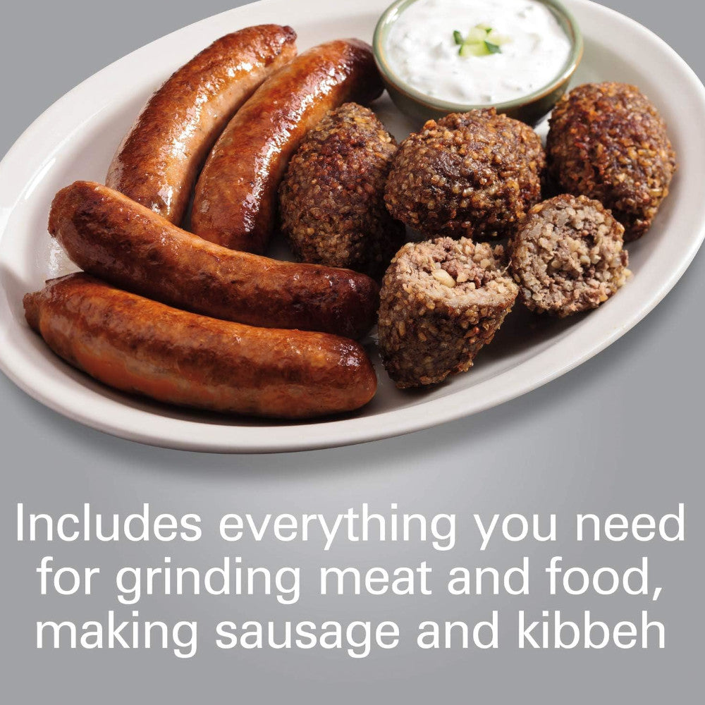 HAMILTON BEACH PROFESSIONAL Stand Mixer All-Metal Meat and Food Grinder Attachment